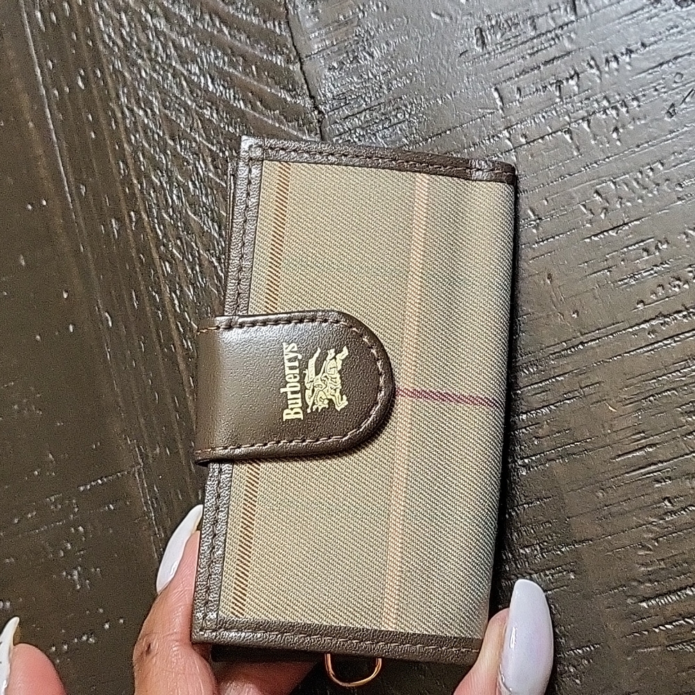 Vintage Burberry key holder